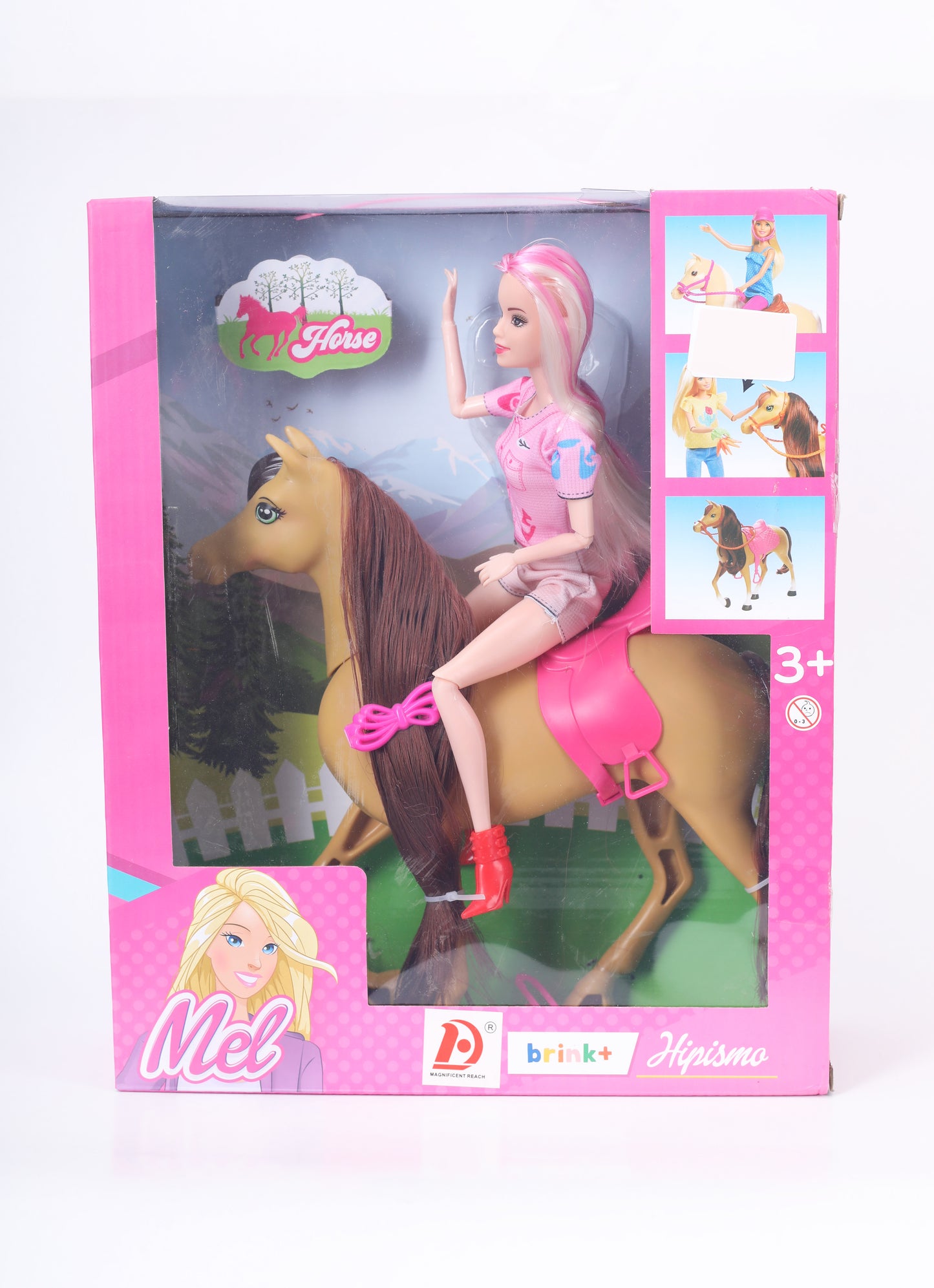 Mel Doll With Horse