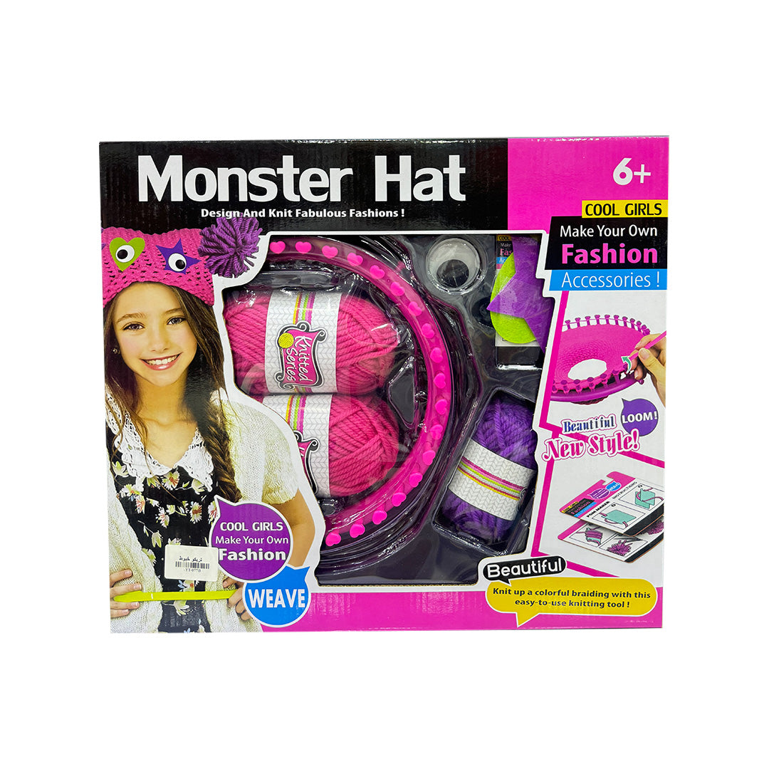 Monster hat knitw