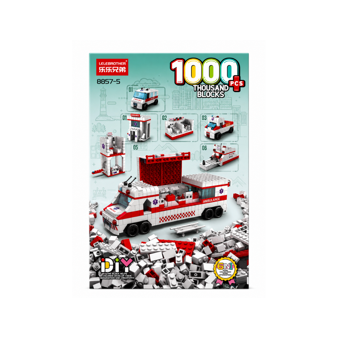 Lego Ambulance 1000 pcs