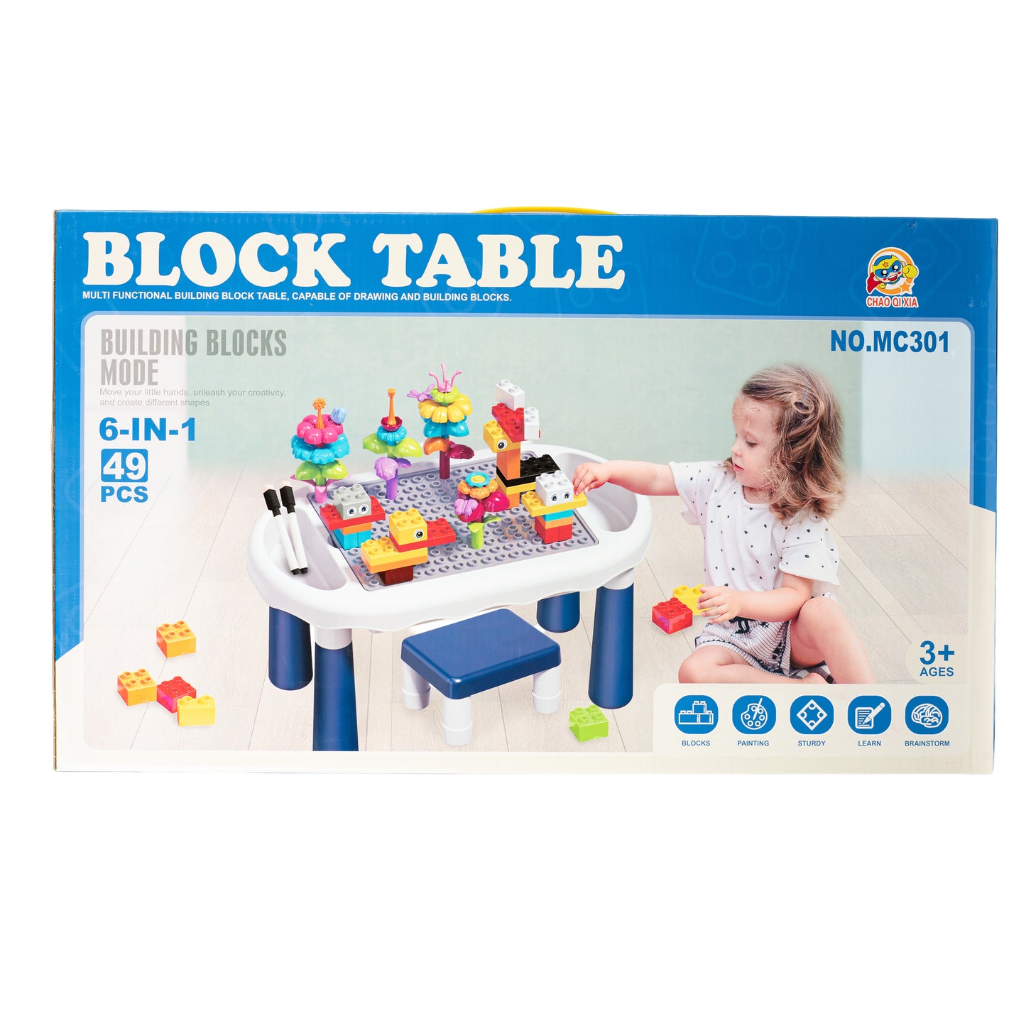 Blocks Table 49 Pcs