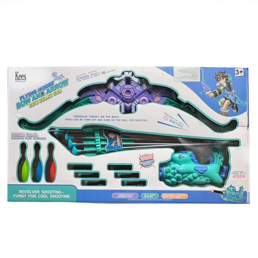 dinasaur bow and arrow