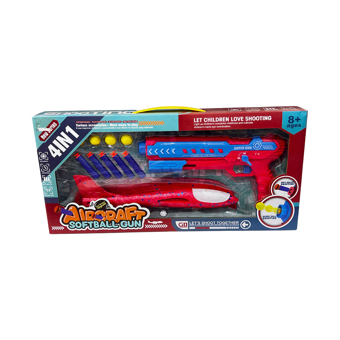 Air craft softball gun