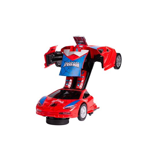 transformer car spider man