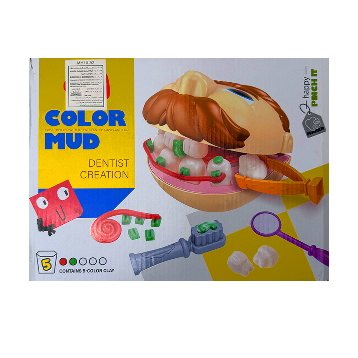 Dentist creations with playdough