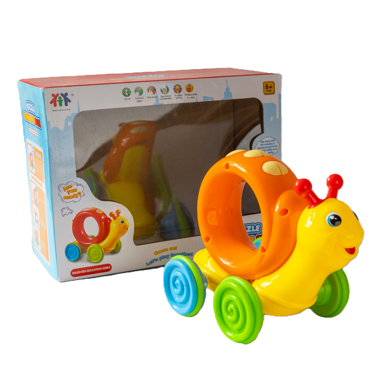 Puzzle Crawling Snail