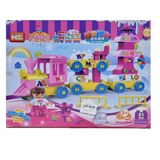 Barbie Train - 52pcs bricks