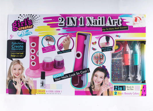 2in1 art nail