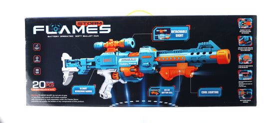 Flames Storm Soft Bullet Gun