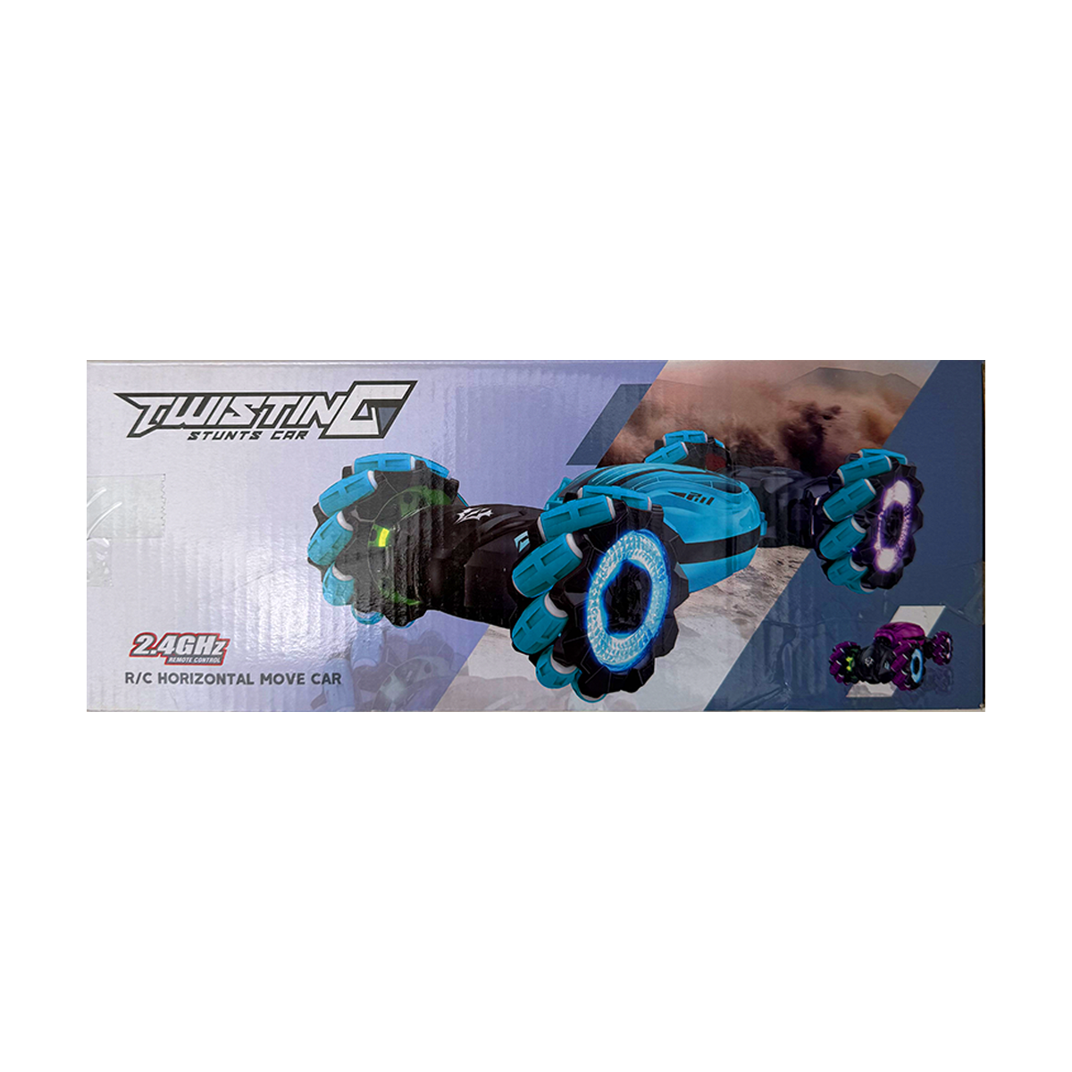 twisting car