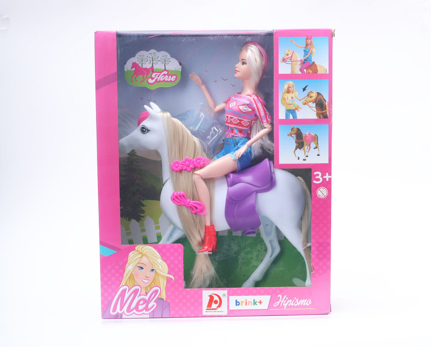 Mel Doll with Horse