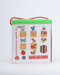 Fun Graffiti Coloring Board