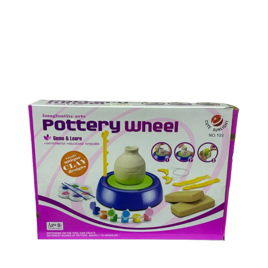 Pottery wheel machine