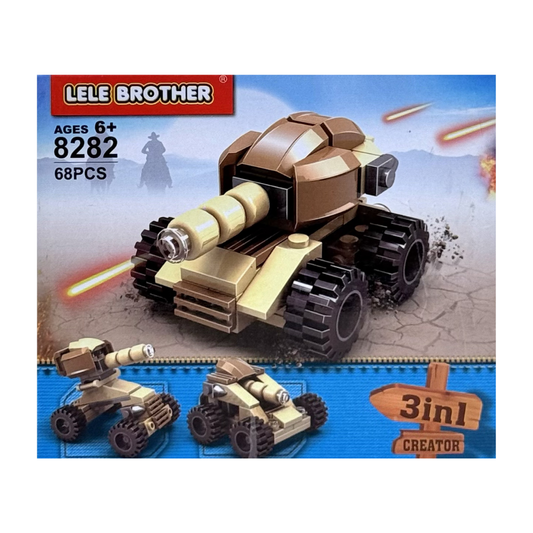 Tank 3in1 - 68pcs bricks