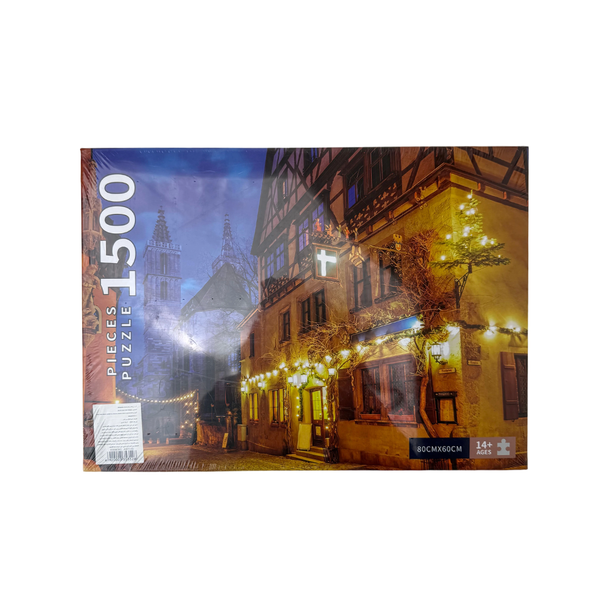 Town puzzle 1500 pieces