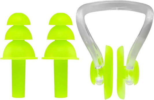 nose and sea ear plugs