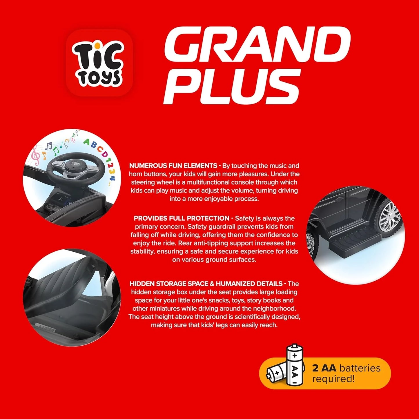 Trello Mega push and ride car