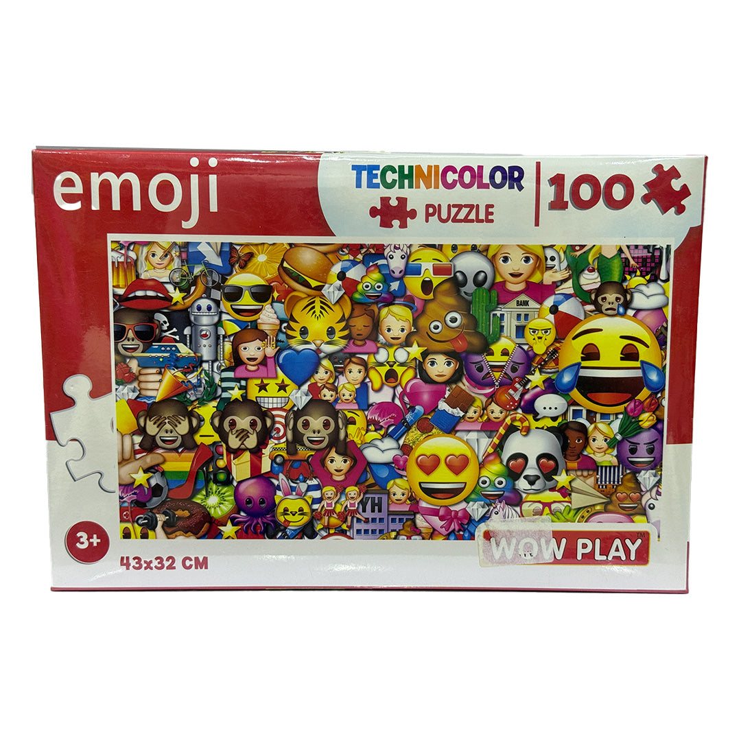 Puzzle emoji blocks