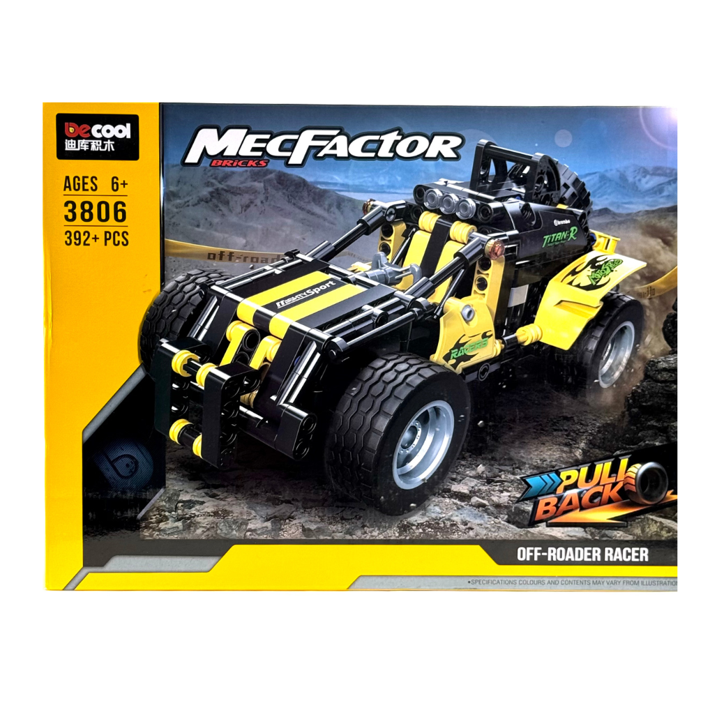 OFF Roader Racer - 392pcs Bricks