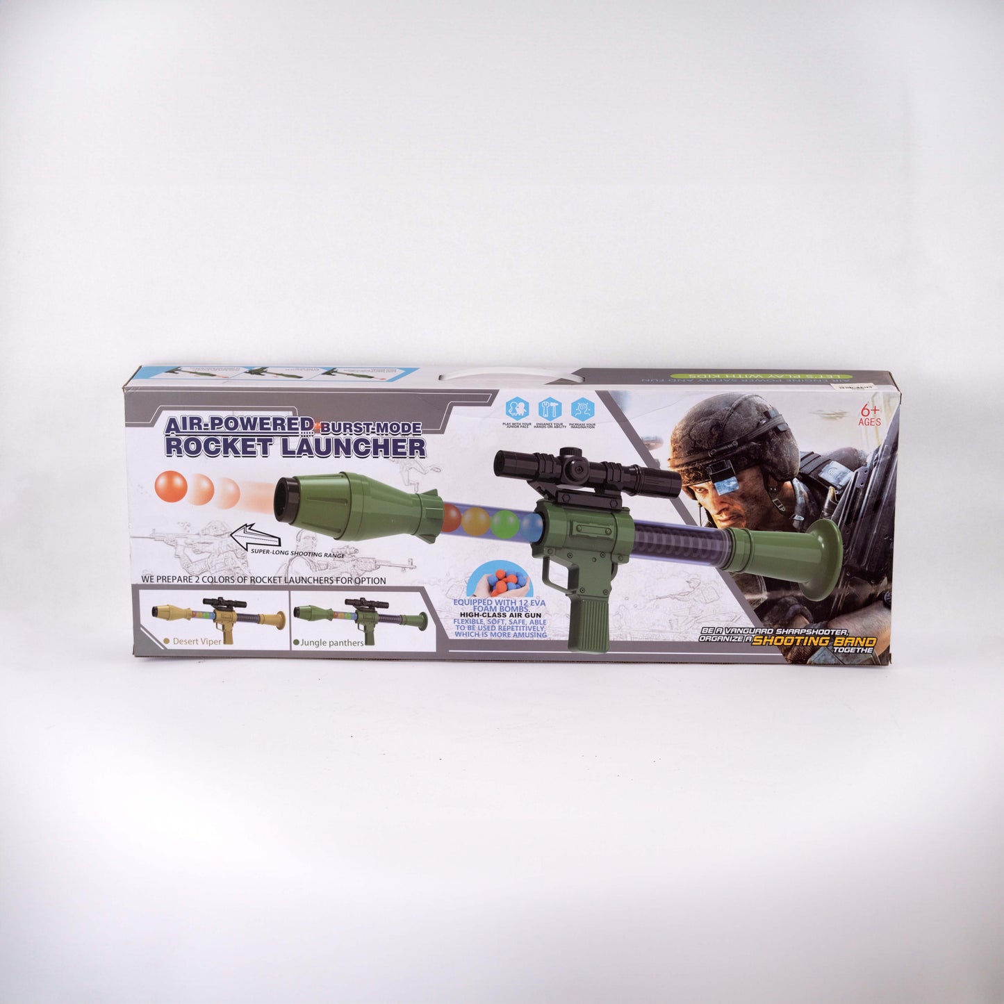 Air Powered Burst Mode ''Rocket Launcher''