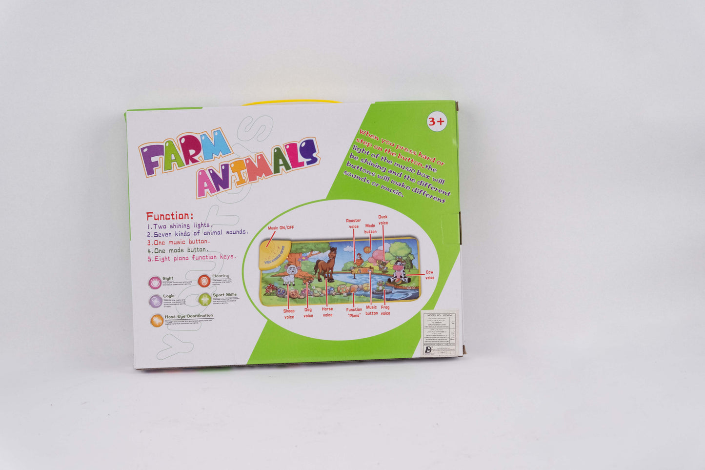 Farm Animals Musical Play mat