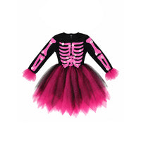 Fuchsia Skeleton Dress