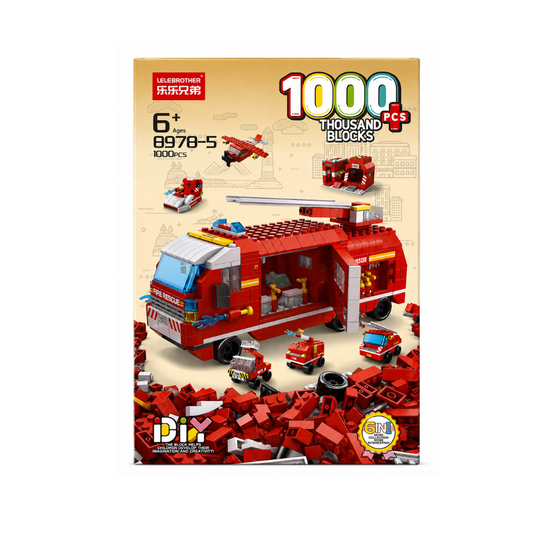 Lego Fire Truck 1000 Pcs