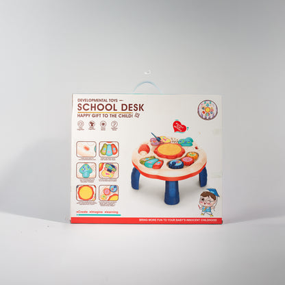 school desk music