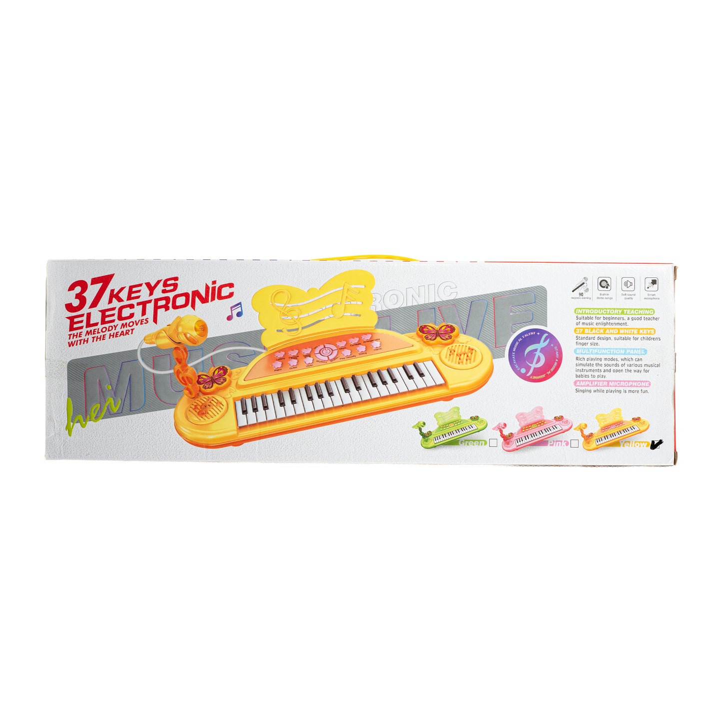 Electronic Piano With Battery 37 Keys With Mic