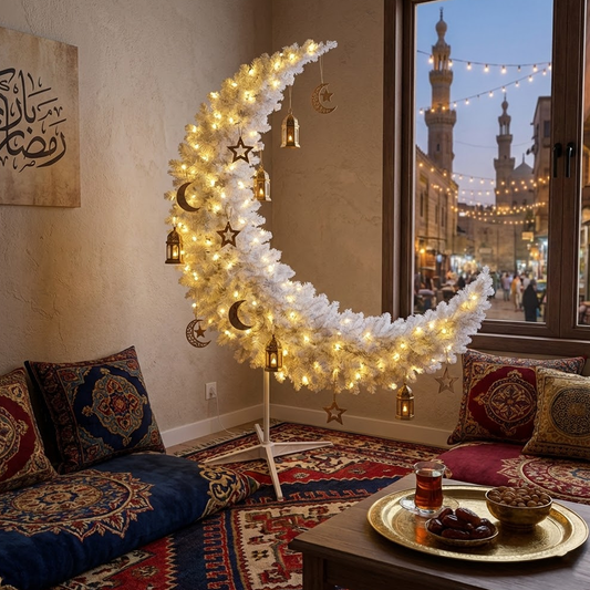 Ramadan Moon Crescent Tree