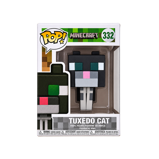 Tuxedo Cat Minecraft Pop
